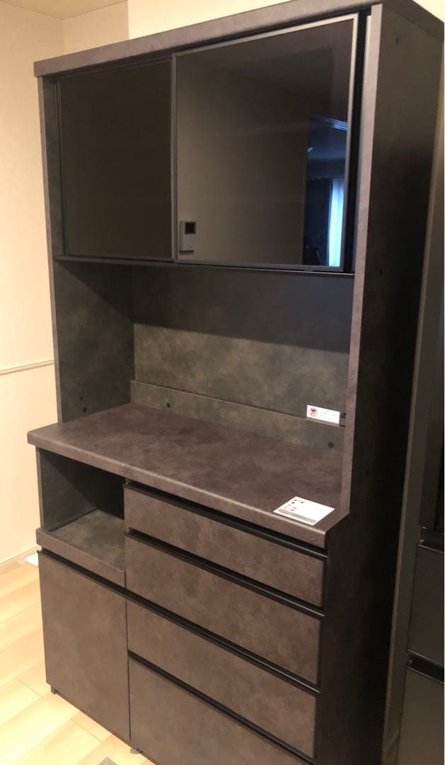 パモウナ【Pamouna】ECシリーズ 幅100食器棚★使用期間1カ月★超美品★