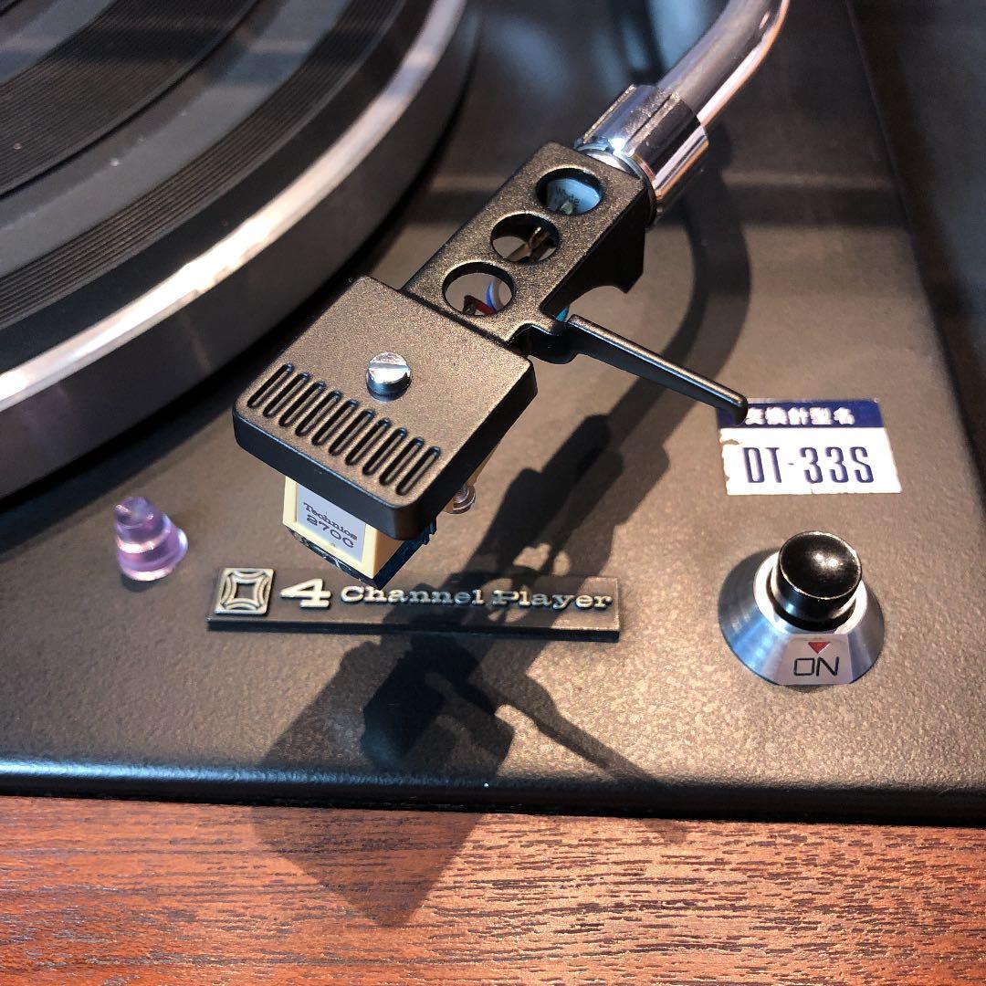 動作品ビクター　SRP-B33M レコードプレイヤー　ベルトドライブ　60Hz用