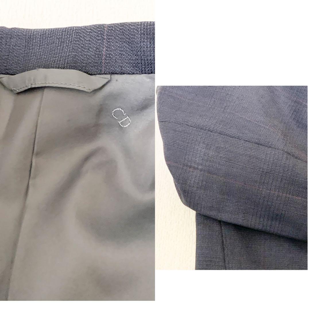 Dior ディオール　ダブルブレスト　セットアップ　ウール　毛100