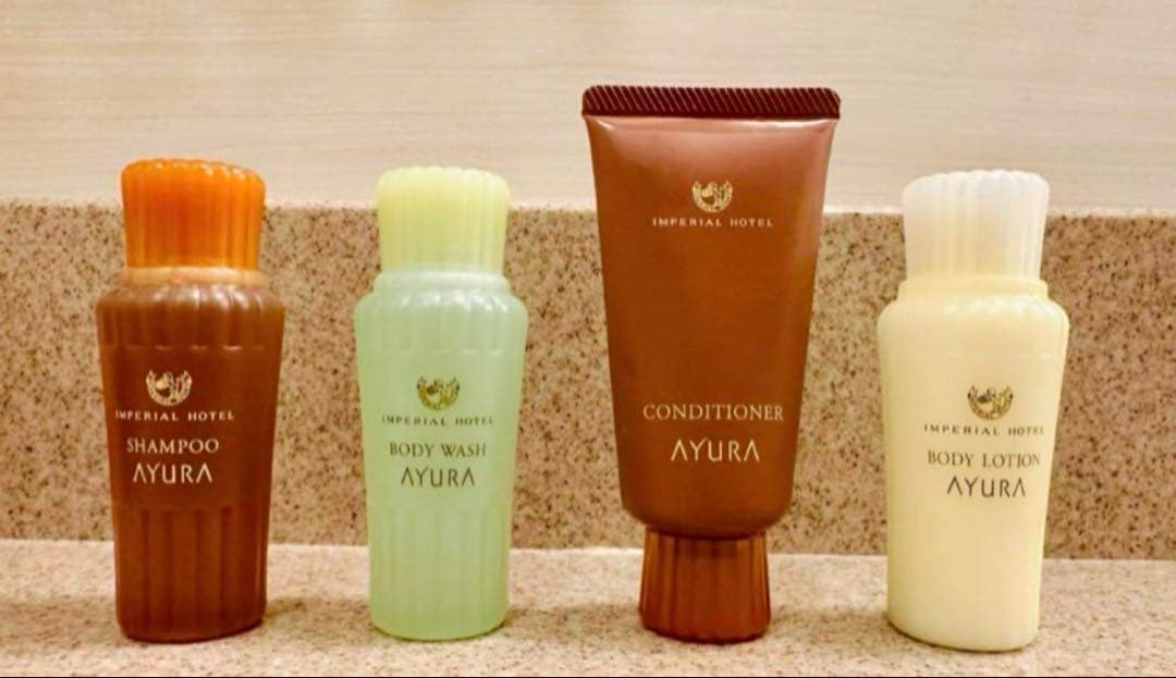 【ひろむし】AYURA アユーラ 帝国ホテル アメニティセット　計70本