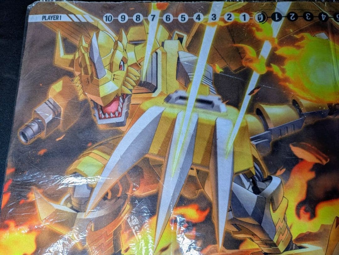 ジークグレイモン　オメガシャウトモン プレイマット デジモンカードゲーム デジカ