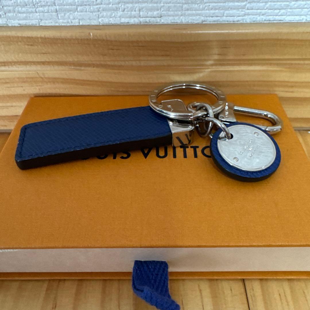 Louis Vuitton ネイビー キーホルダー