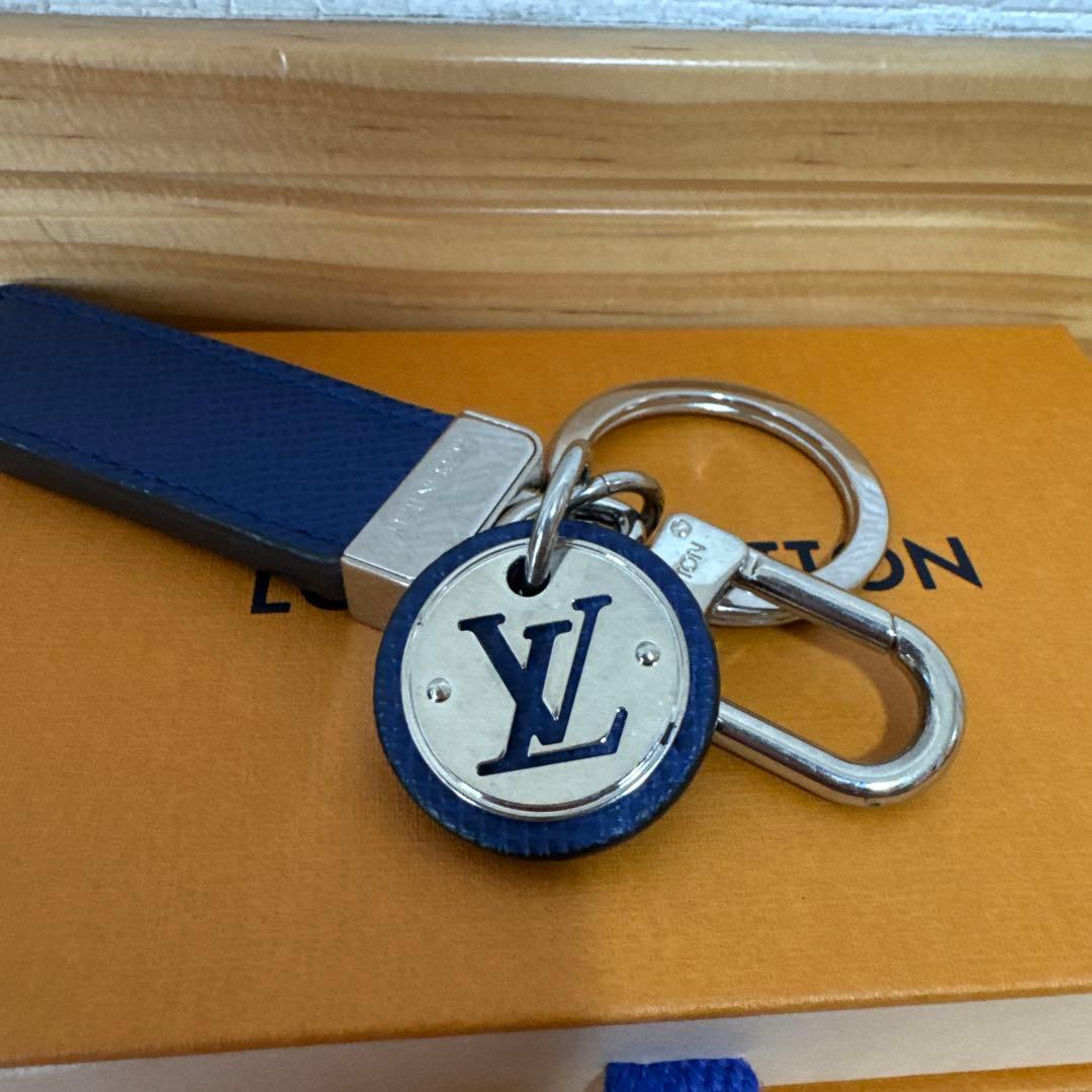 Louis Vuitton ネイビー キーホルダー
