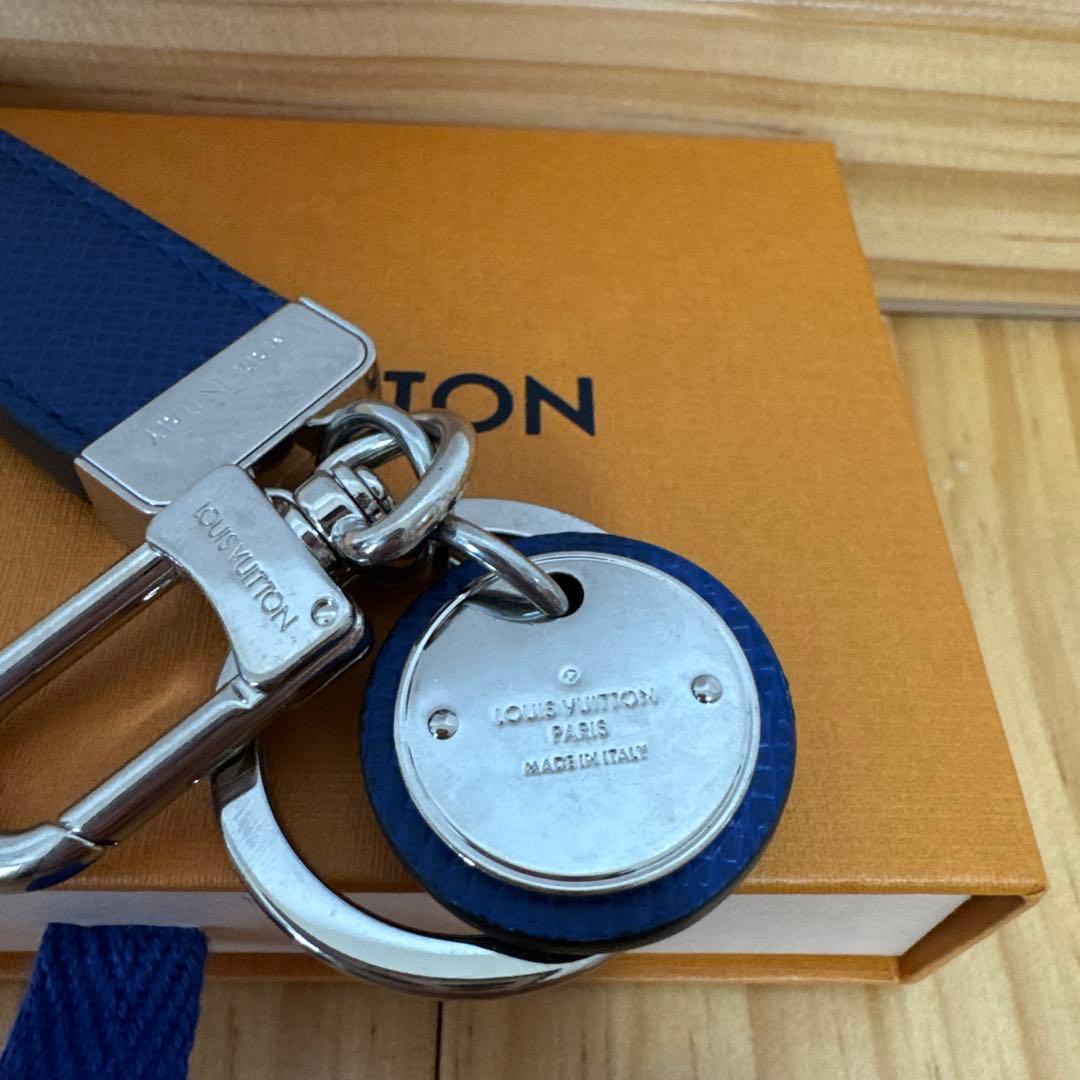 Louis Vuitton ネイビー キーホルダー