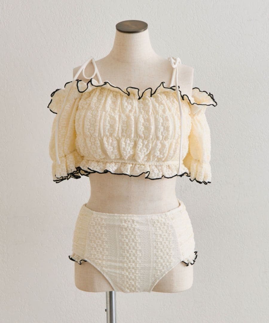 レースシャーリングswim wear【OLIVE des OLIVE】