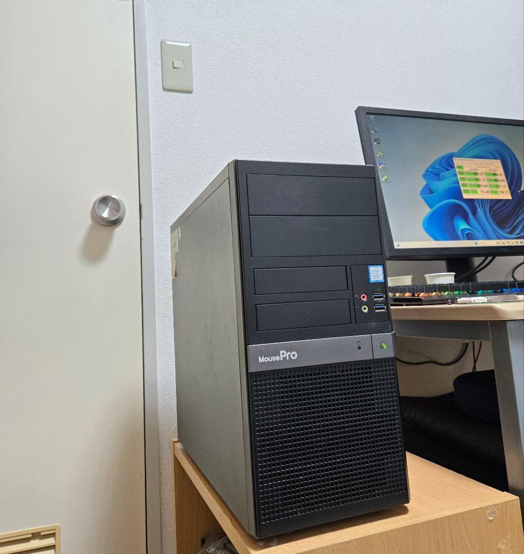 ミニタワー mouse pro ゲーミングパソコン i7 GTX1080