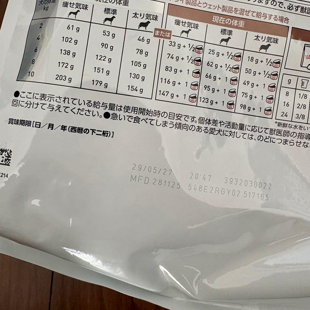 【新品未使用】 CANIN 消化器サポート 低脂肪 3kg