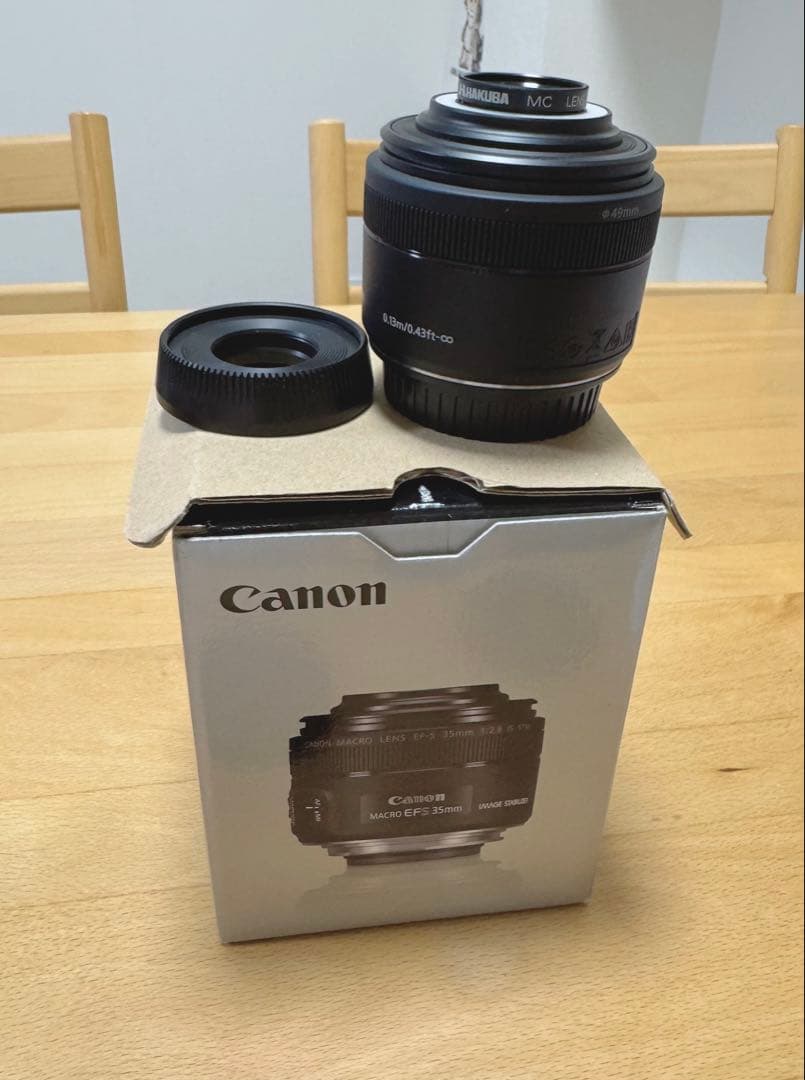 Canon EF-S35F2.8 マクロ IS STM