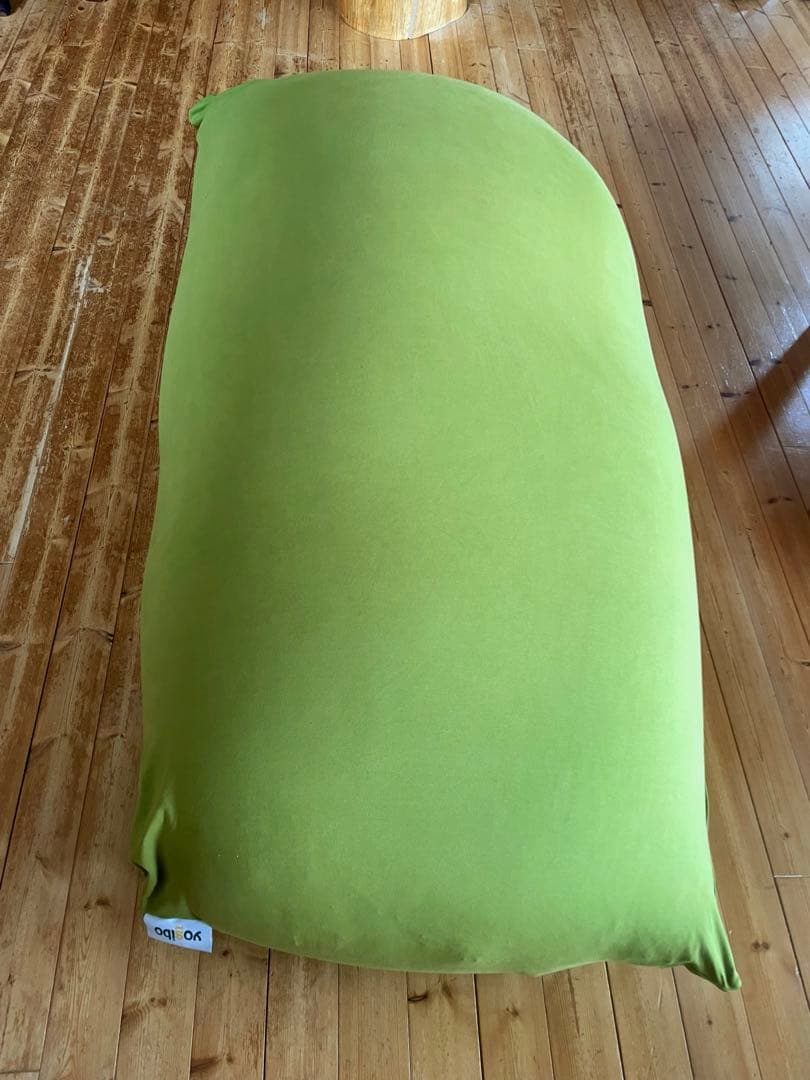 Yogibo max 追加ビーズ3kg補充　ライムグリーン　ヨギボーマックス