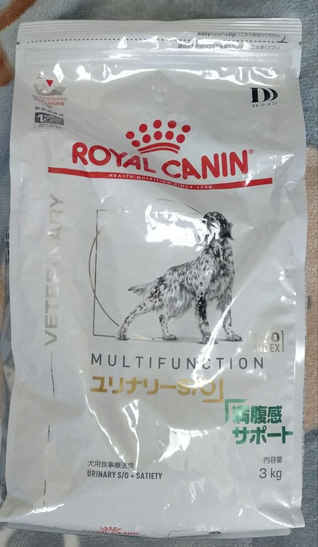  CANIN 犬ユリナリーS/O 3kg満腹感サポート