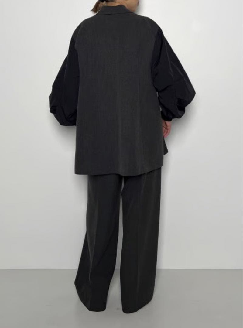 GHIGNON袖ドッキングフォルムジャケット