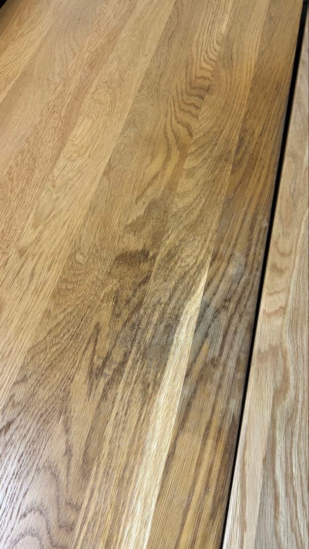 無印良品　木製デスク　オーク材