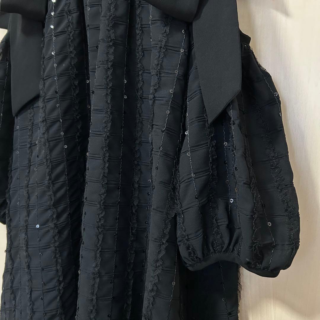 24SS 完売品♡グレースコンチネンタル チュールフリルフレアトップ 36