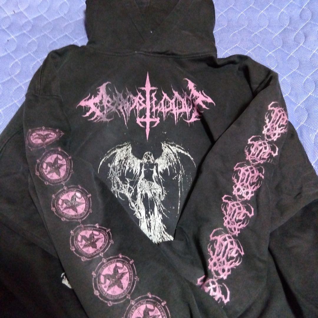 Badblood バッドブラッド　WORLDツアープリント パーカー