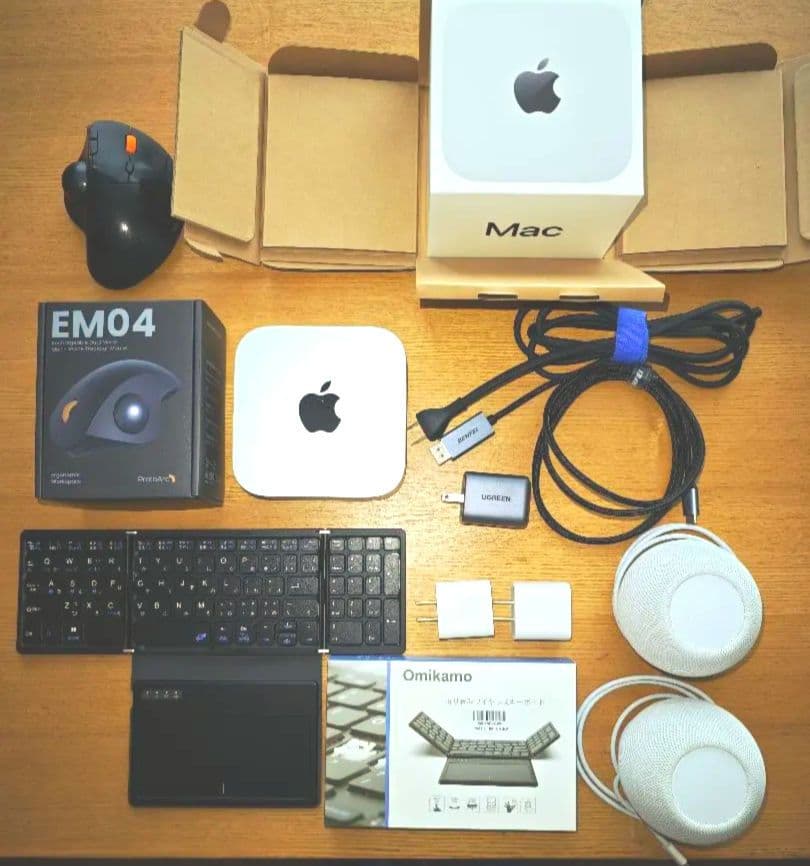 メ保残あり mac mini m4 美品 オマケ多数 Podmini2台