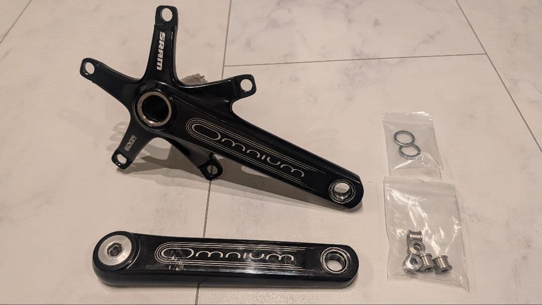 本物　スラム オムニウム クランク165mm BB