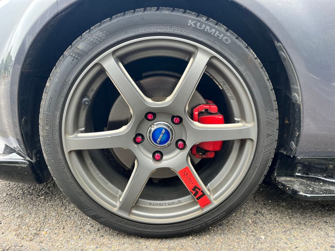 T*u様 値下げしましたRays glam lights 57 c6 4本セット