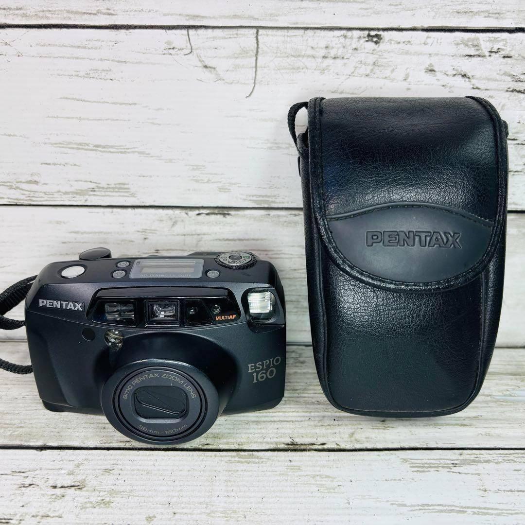 【動作良好】PENTAX フィルムカメラ ESPIO 160 ブラック