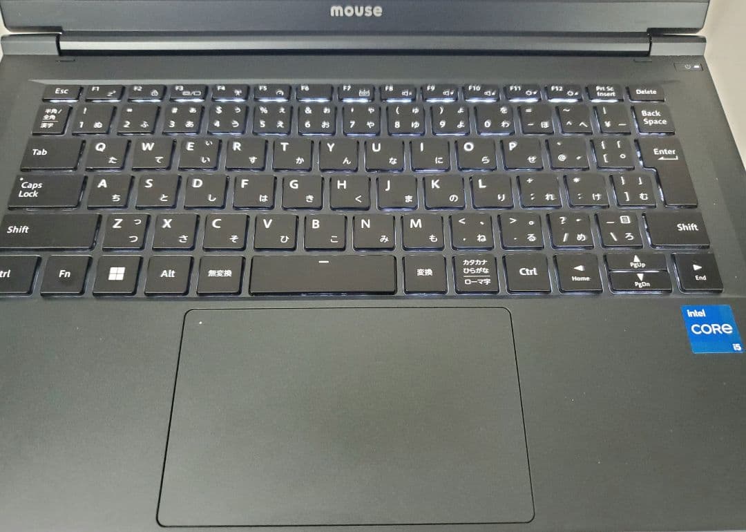 Windowsノート本体 mouse B4-i5 Corei5-1240P 16GB 512GB