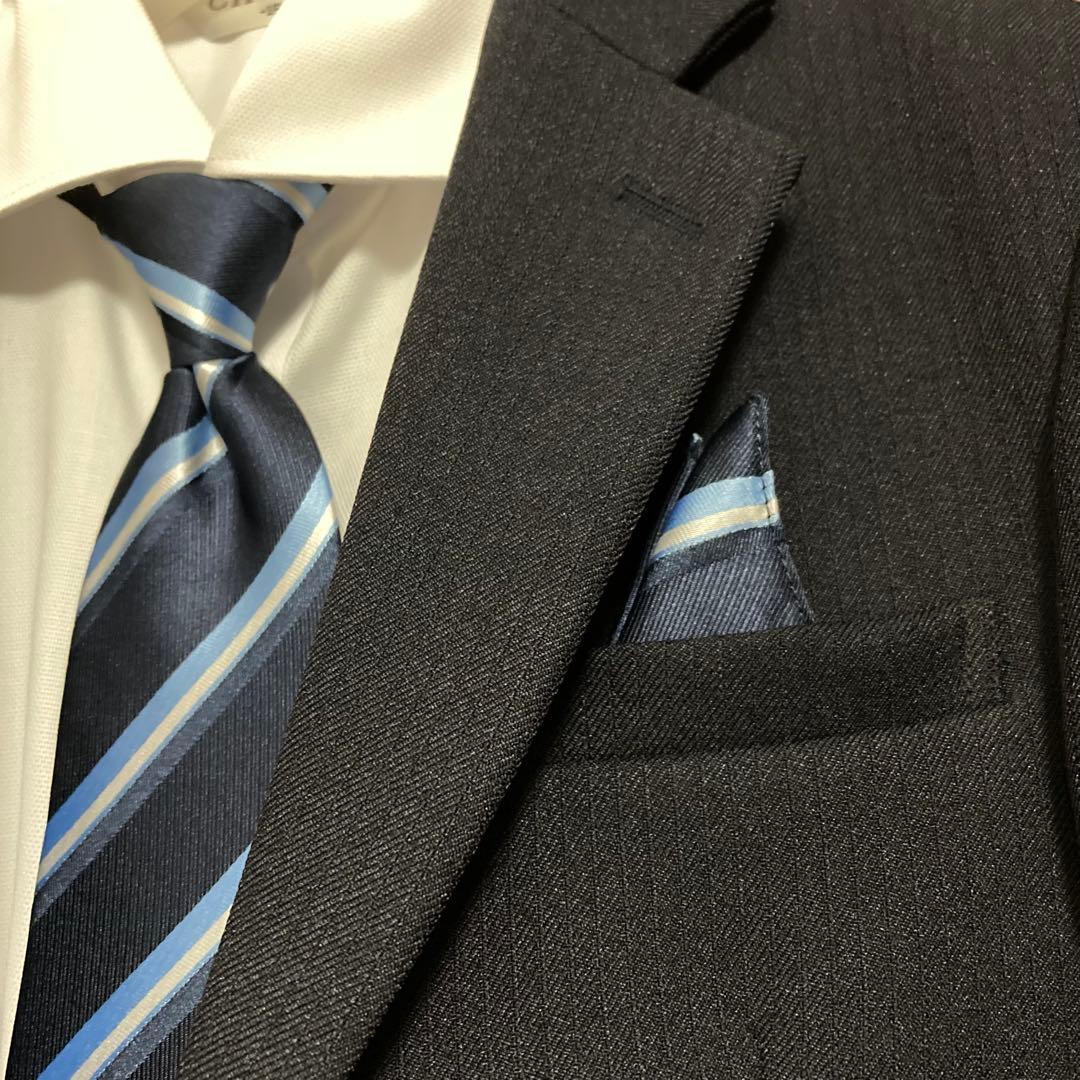 美品CHOPIN 上質✨フォーマルスーツ5点セット150cm男の子ネイビー