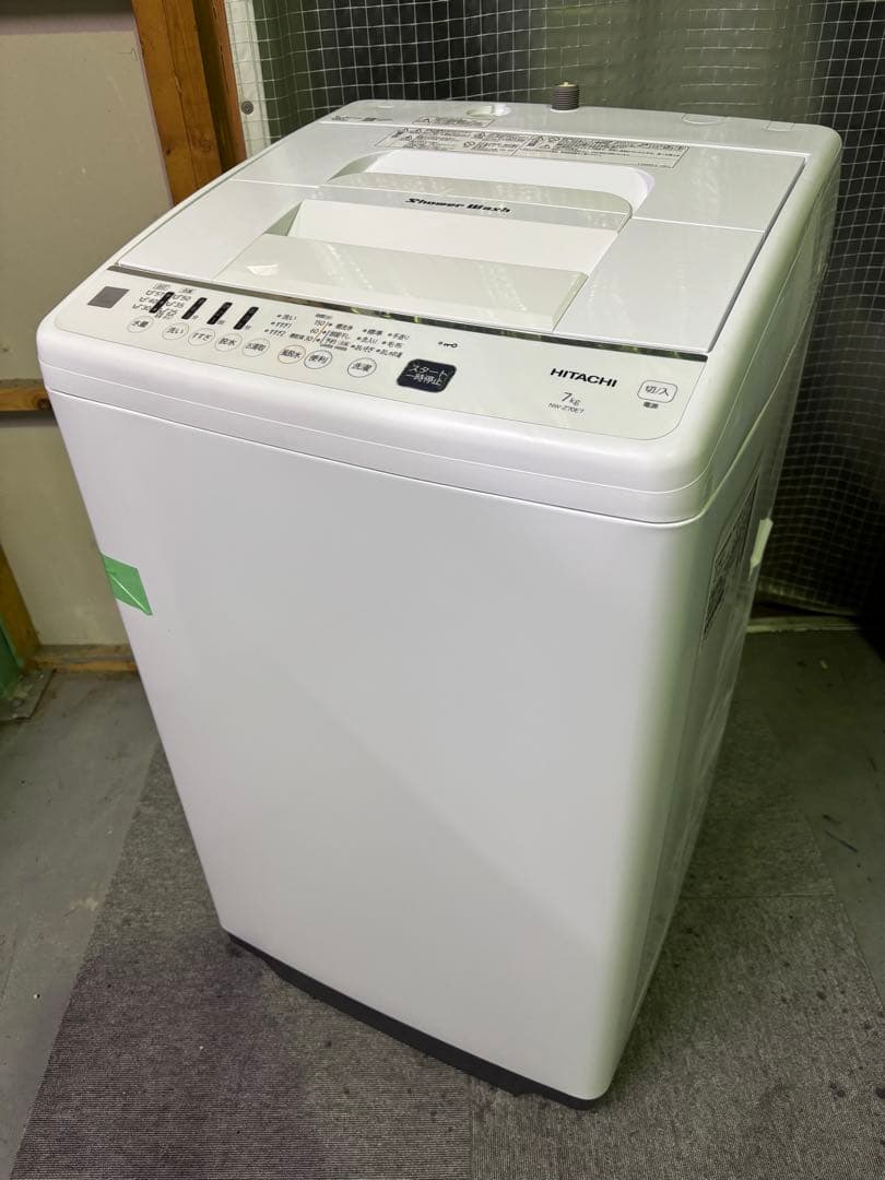 【✨配送設置無料！】00018 日立 7kg風乾燥機付き洗濯機