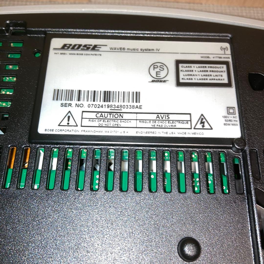 完動・メンテ品　Bose wave music system Ⅳ