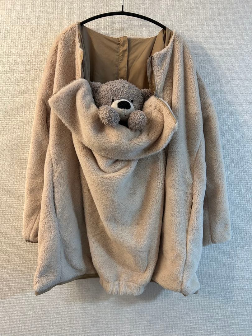 スウィートマミー　6way リバーシブルママコート 抱っこおんぶ兼用