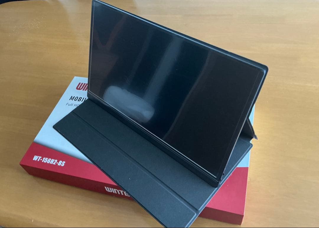 WINTENモバイルディスプレイ15.6インチ WT-156H2-BS フルHD
