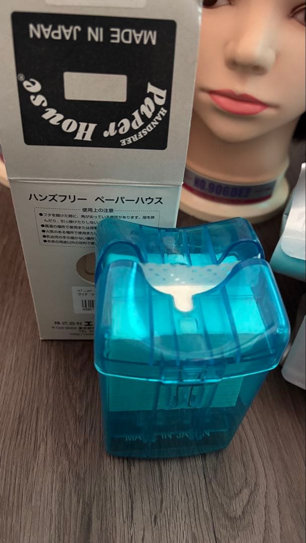 美容師用ウィッグとスタイリングセット