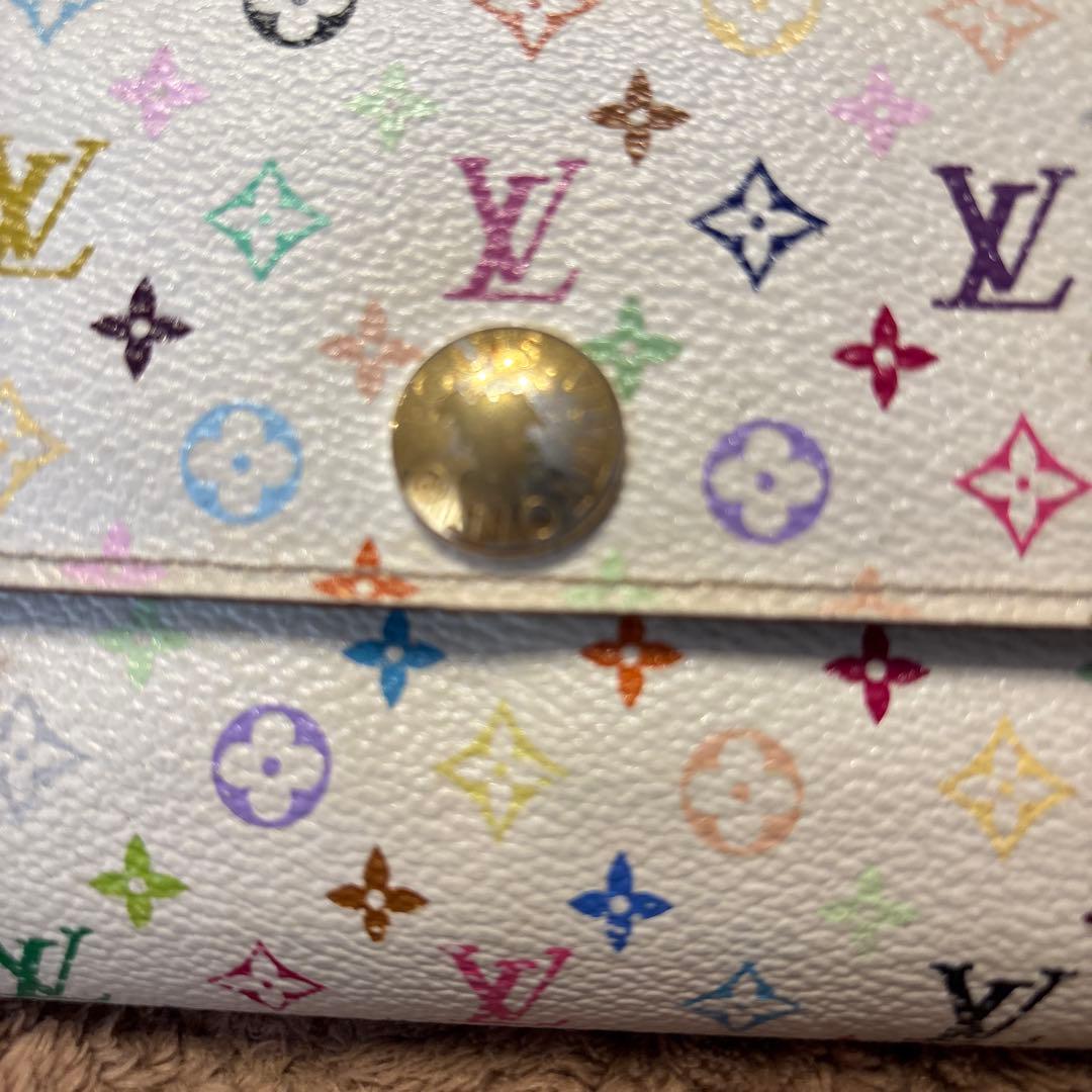 Louis Vuitton マルチカラー 長財布　ポルトフォイユサラ