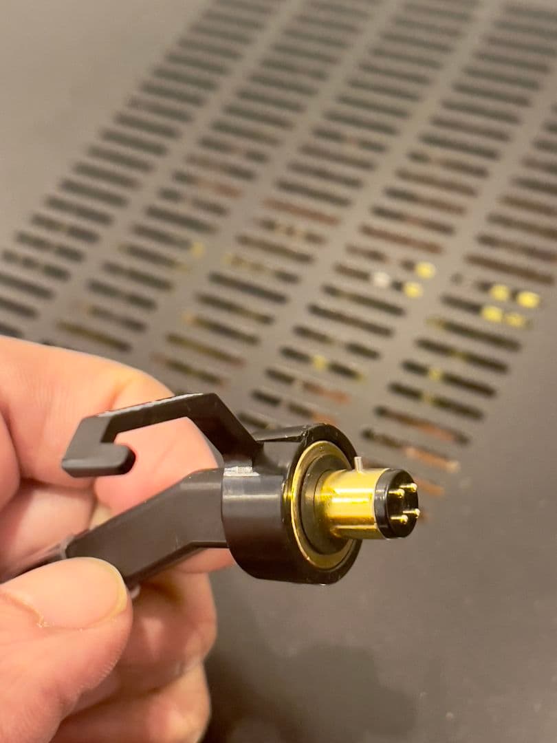 樽屋 レコードカートリッジ ブラック レコードプレーヤー　スタイラス