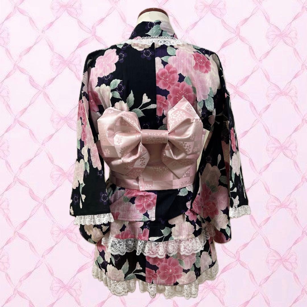 ♡浴衣ドレス♡ 小柄な人向け 姫ギャル