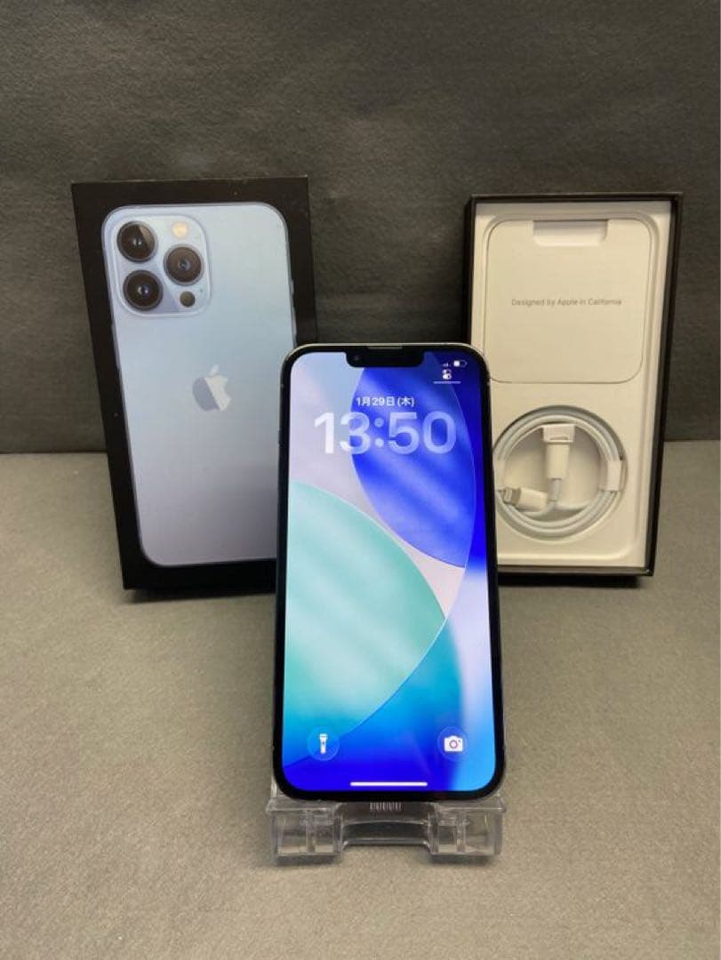 超美品 国内版 SIMフリー iPhone13 Pro 128GB