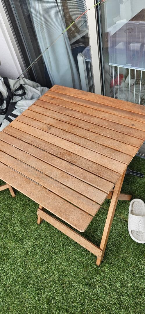 アカシア製ガーデンテーブル・チェアセット