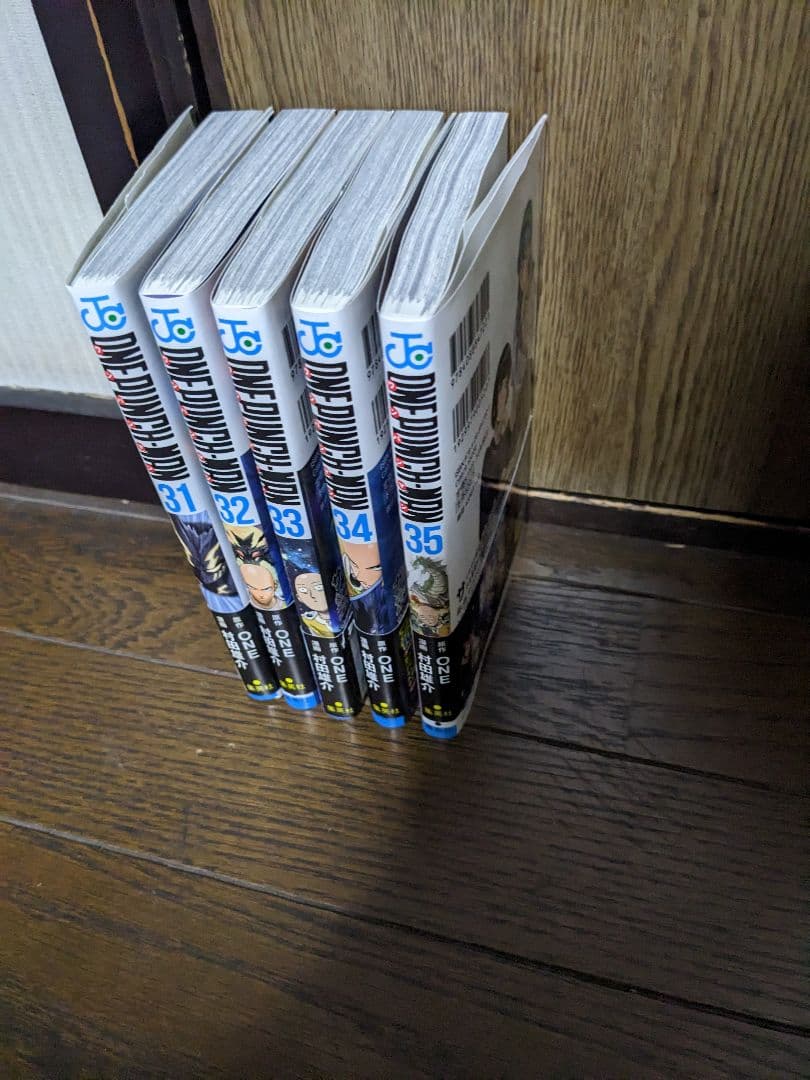 最安値　ワンパンマン 35巻セット　半分以上初版帯付き