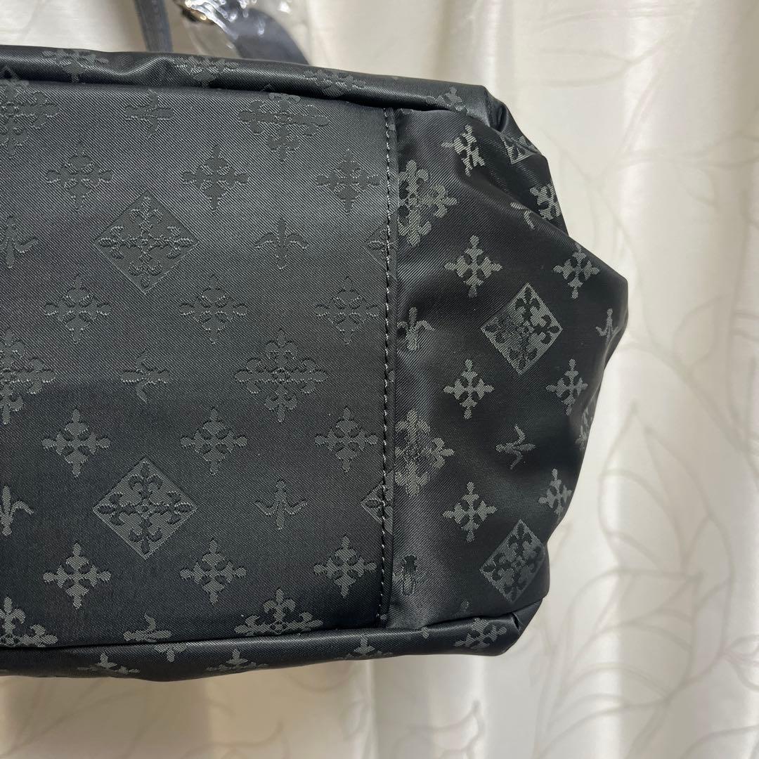 新品ラシットA4入るポケット多数整理整頓できる三層構造メタルロゴ2wayバッグ