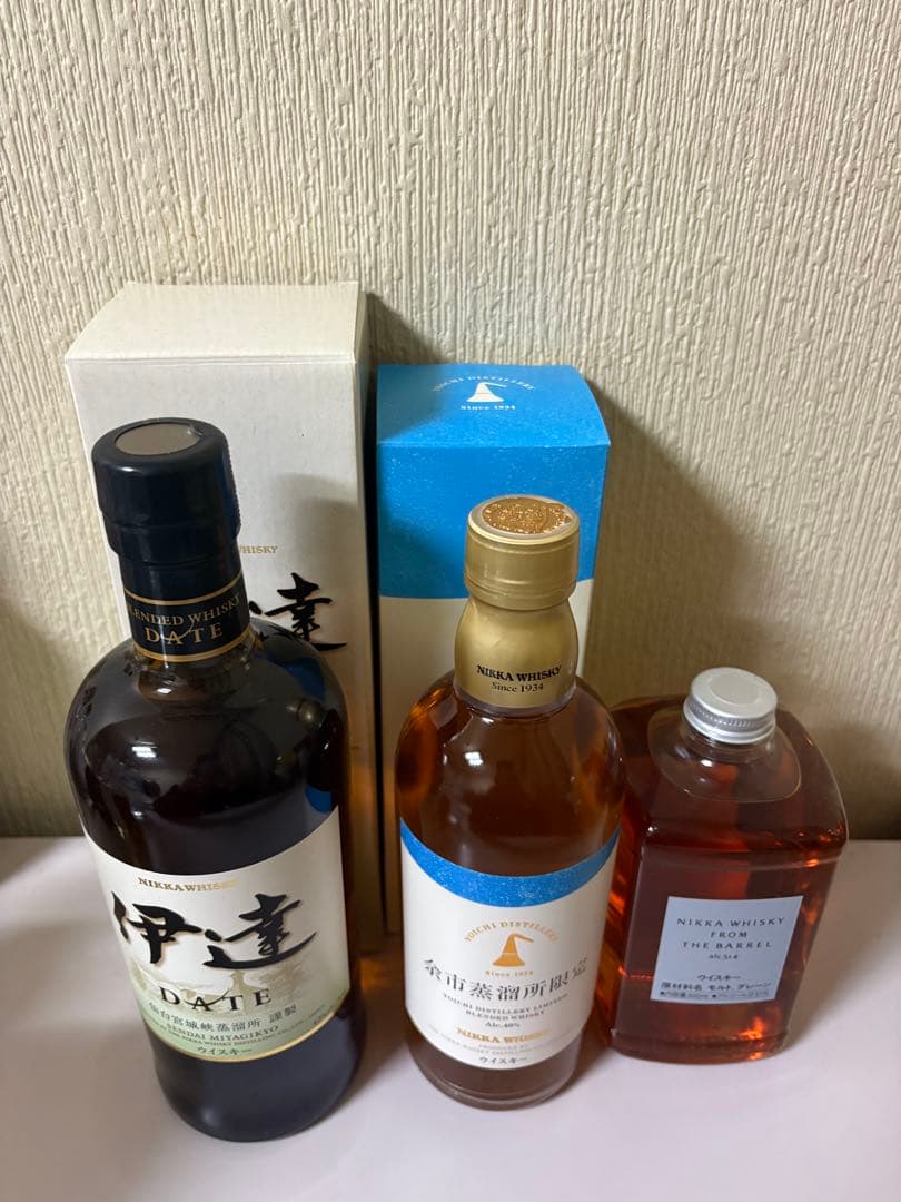 ニッカ　伊達、余市蒸留所限定、フロムザバレルセット