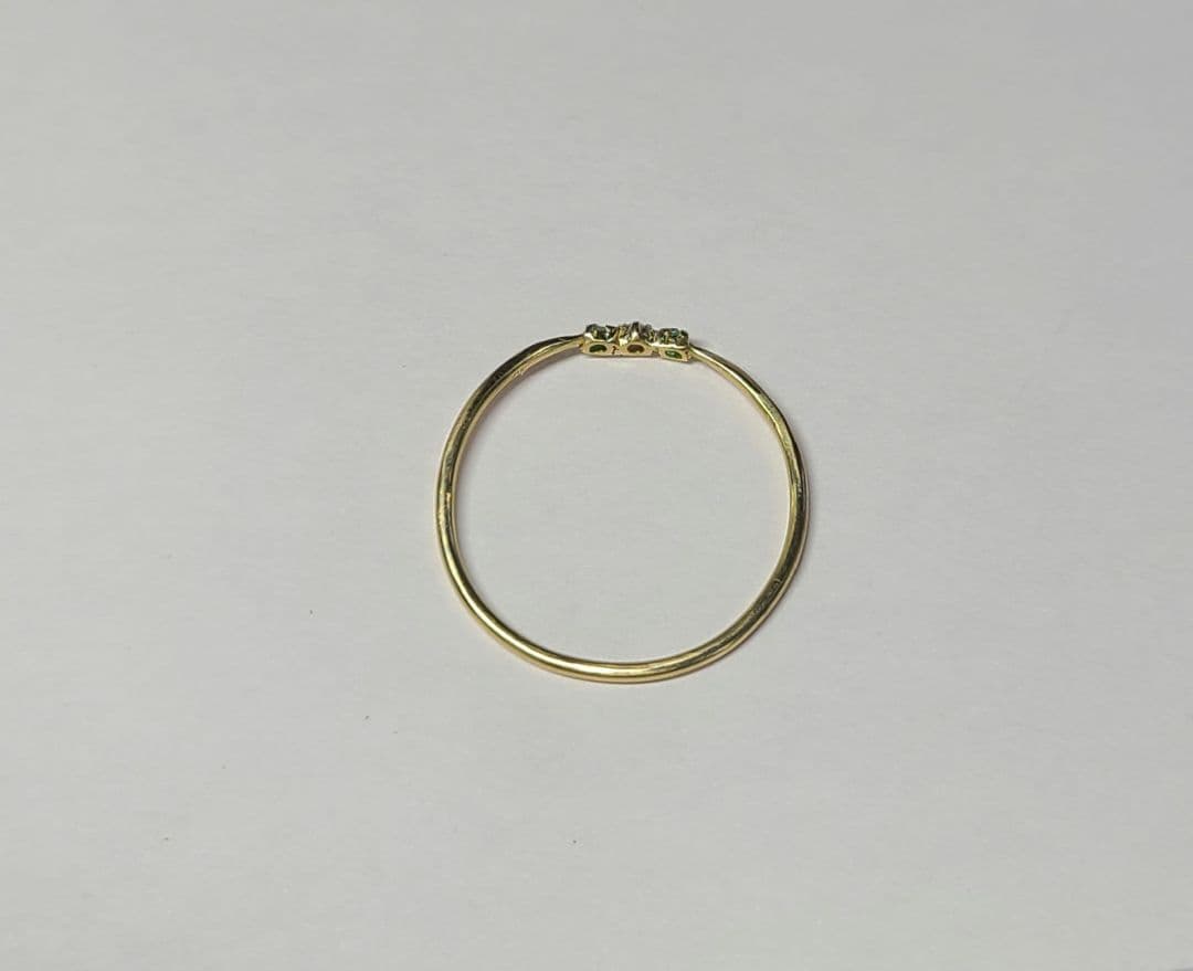 限定1本★アーガイルピンクダイヤモンドバターリャパライバトルマリン18金リング★