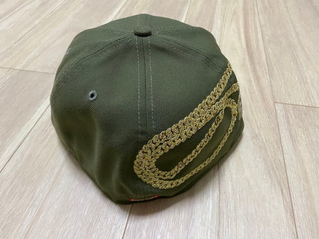 Supreme New Era Sロゴ キャップ 7 3/8