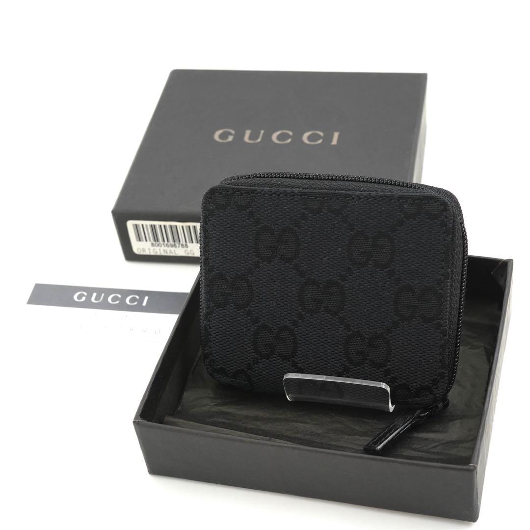 ✨ショッパー付き✨　GUCCI ケース　小銭入れ　GGライン　GG