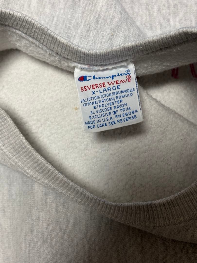 90s USA製 チャンピオン リバースウィーブ リレハンメルオリンピック XL