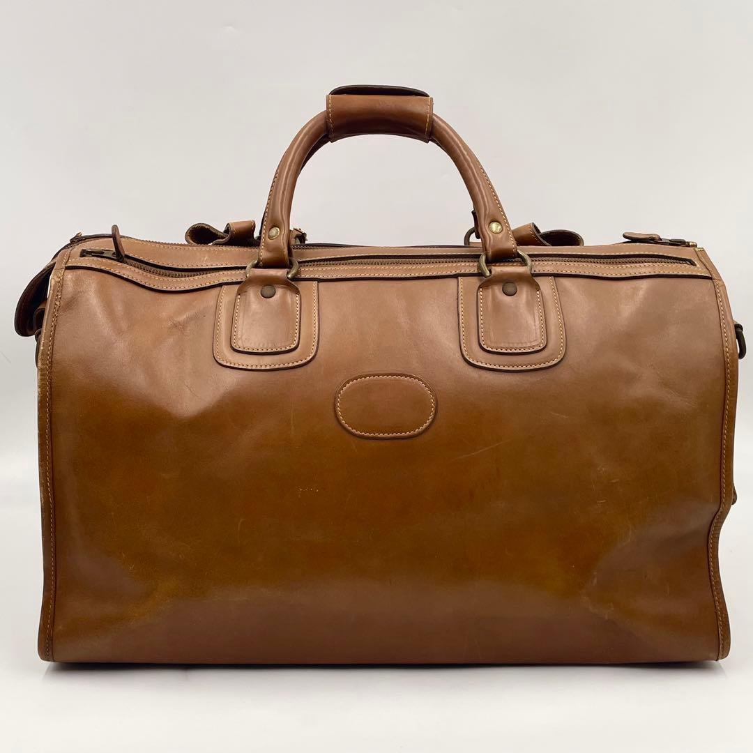 GHURKA グルカ No.2 ボストンバッグ 2way 大容量 オールレザー