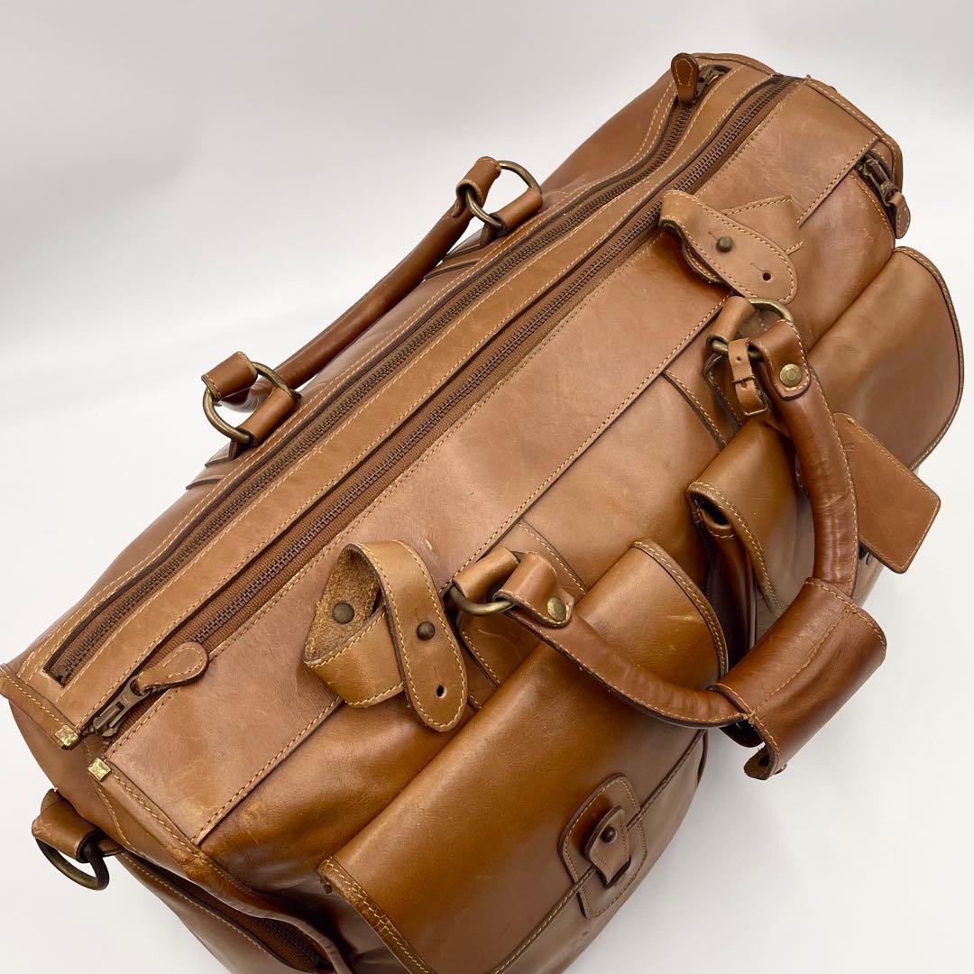 GHURKA グルカ No.2 ボストンバッグ 2way 大容量 オールレザー