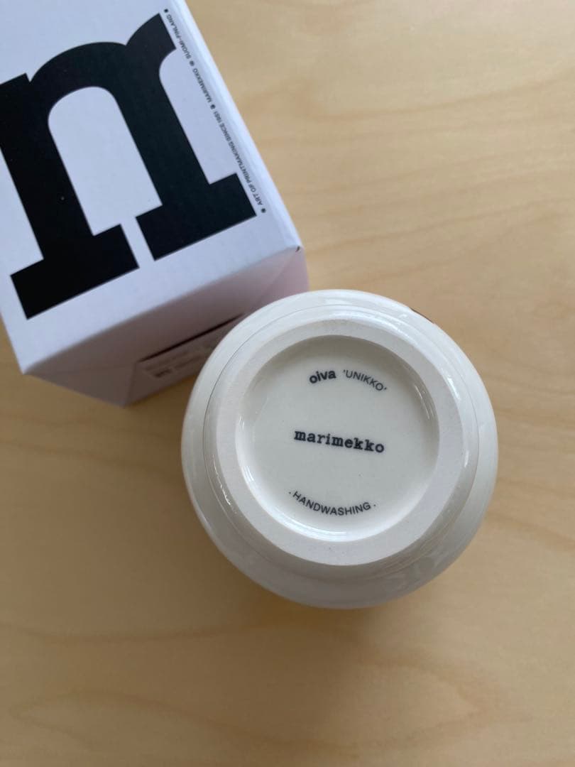 もんち　マリメッコ　新品　Unikko ウニッコ　フラワーベース