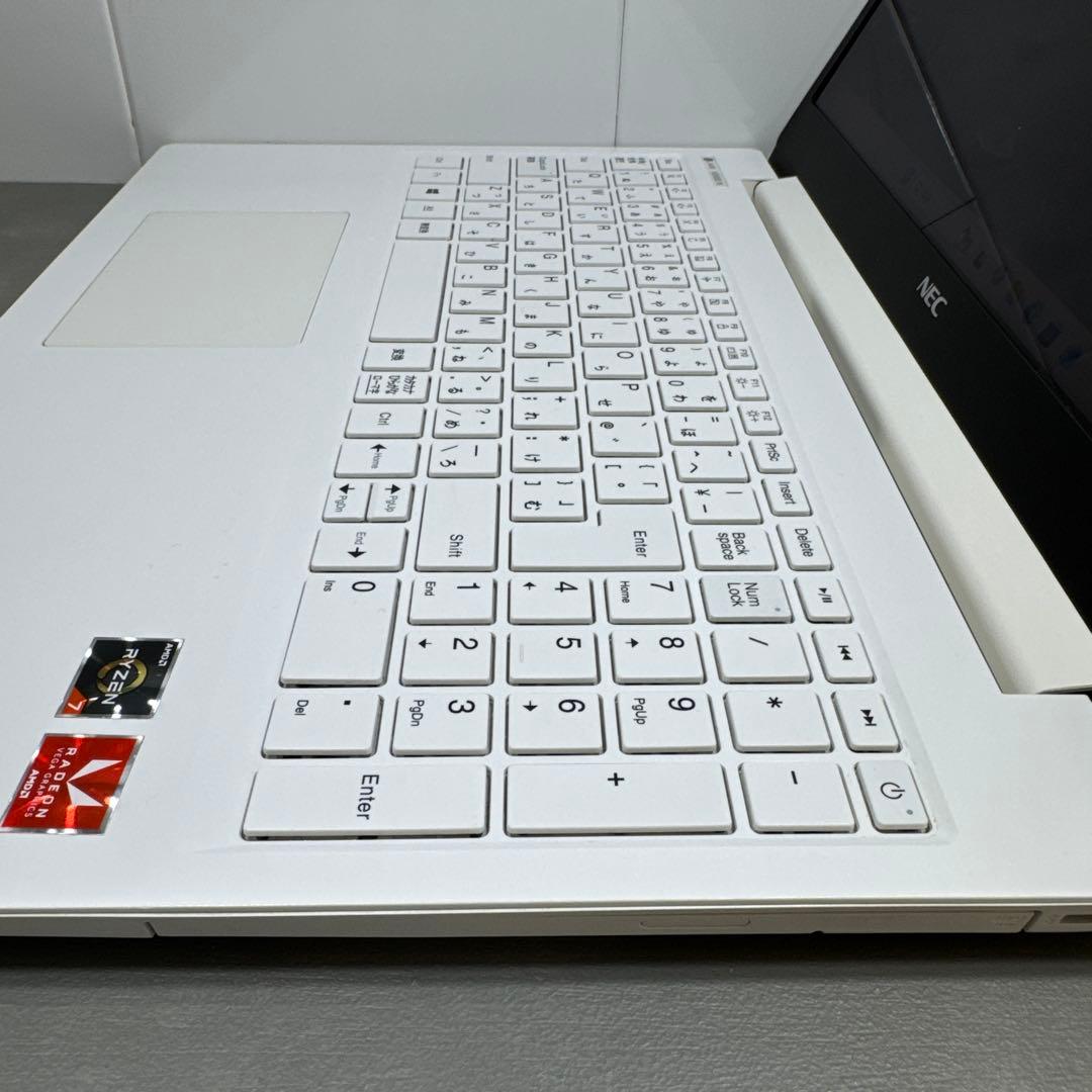 【高性能】NECプレミアムホワイト☘Ryzen7☘NVMe256GB+1TB