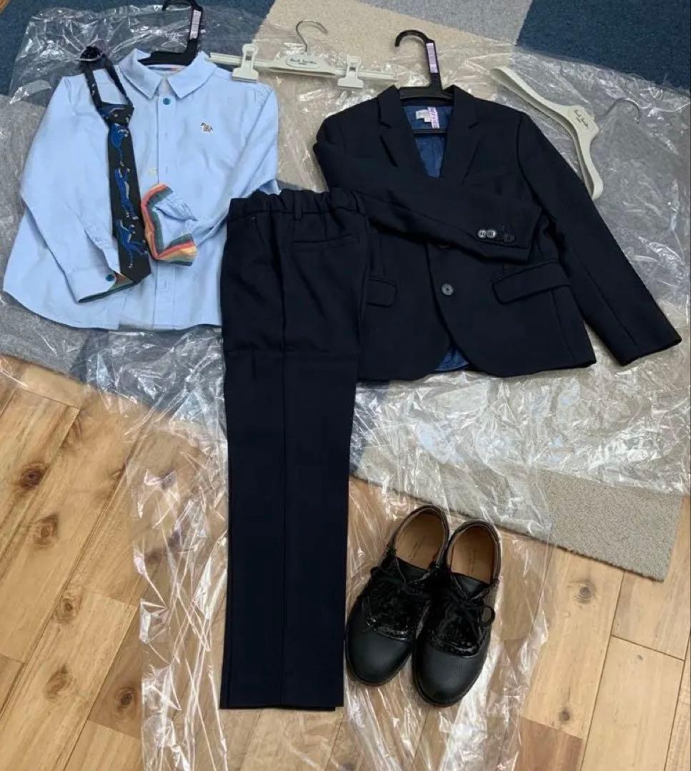 美品☆ ポールスミス　フォーマル　スーツ 120 7A 6 歳 ７歳