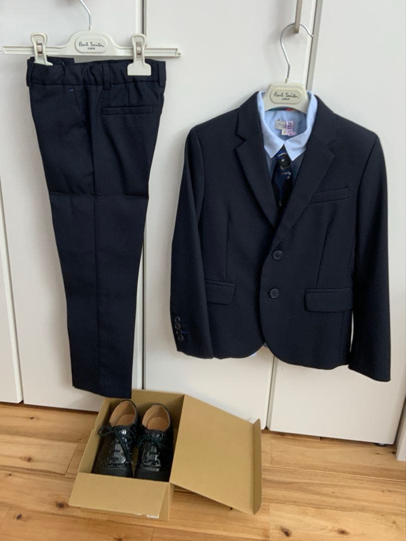 美品☆ ポールスミス　フォーマル　スーツ 120 7A 6 歳 ７歳