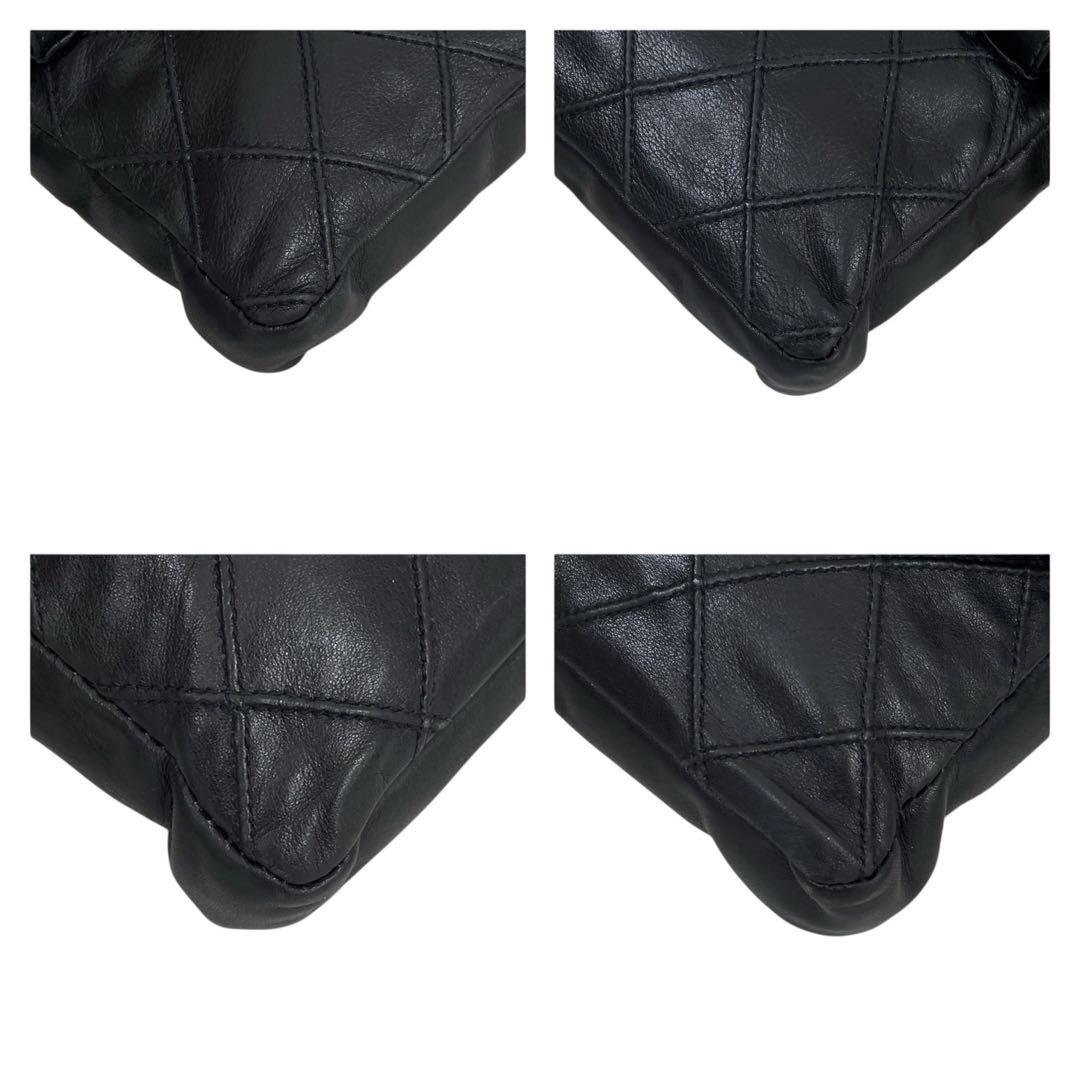 シャネル　ボディーバッグ　ウエストポーチ　マトラッセ　黒　ブラック　4996