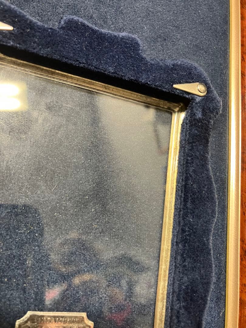 アンティークSIL925ミニ写真立てUK