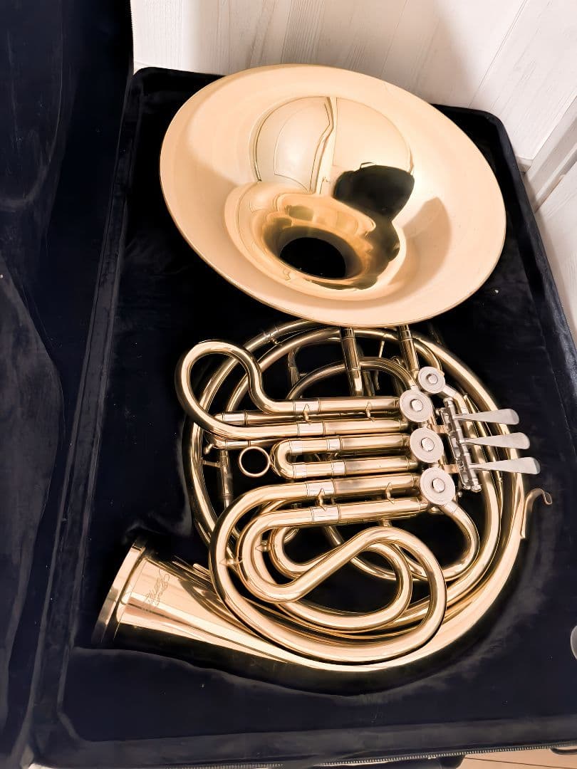 最終値下げです! Kaerntner フルダブルホルン マウスピース付き